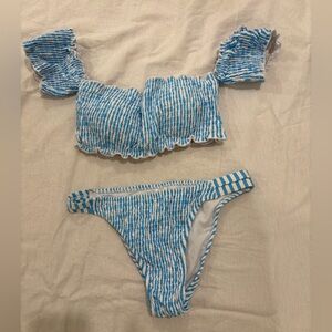 NWOT Envya striped bikini